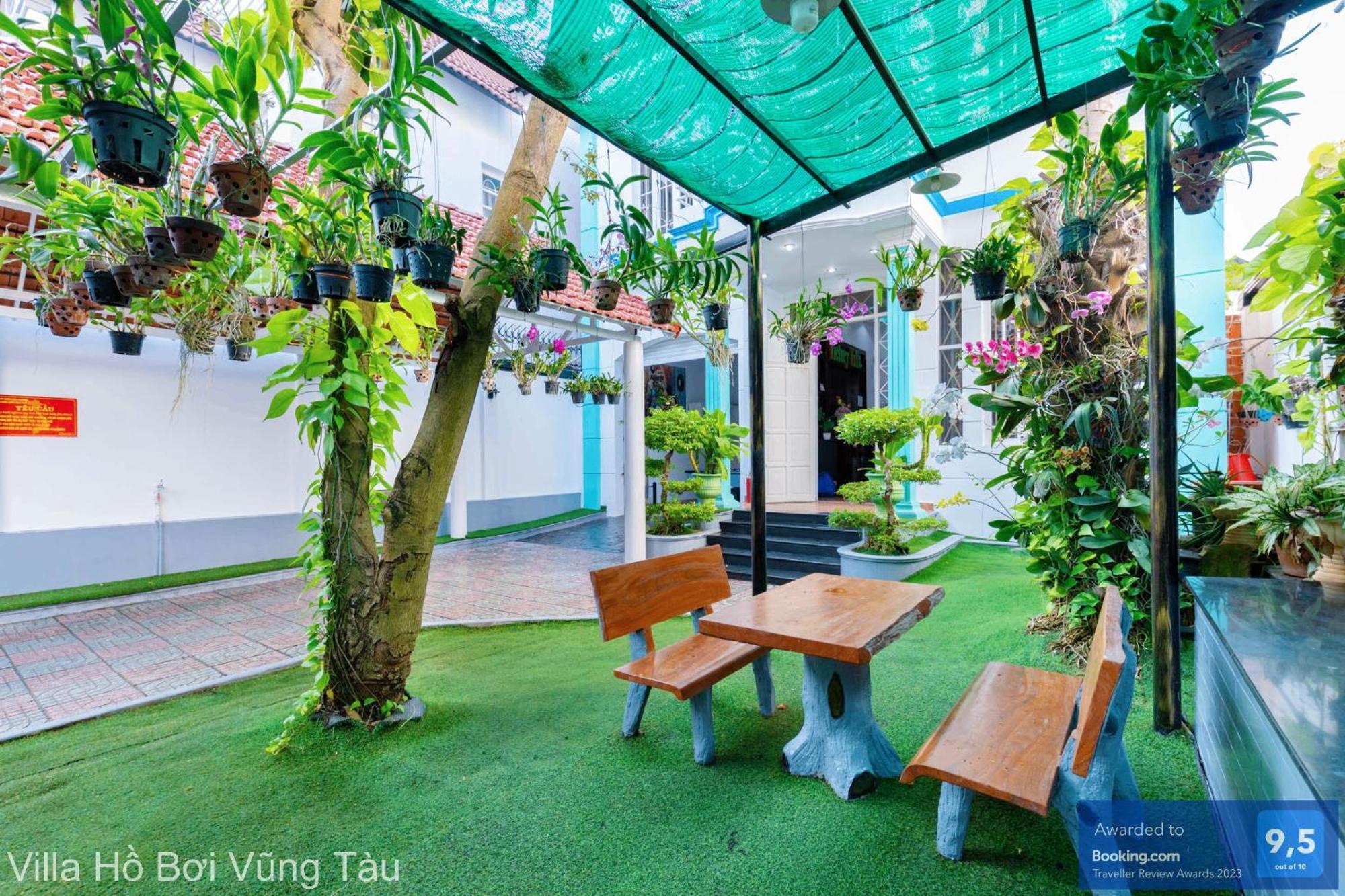 Villa San Vuon Gan Bien Bai Sau - Free Bida - Dan Karaoke Вунг Тау Екстериор снимка